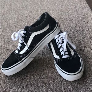 Black Old School Vans